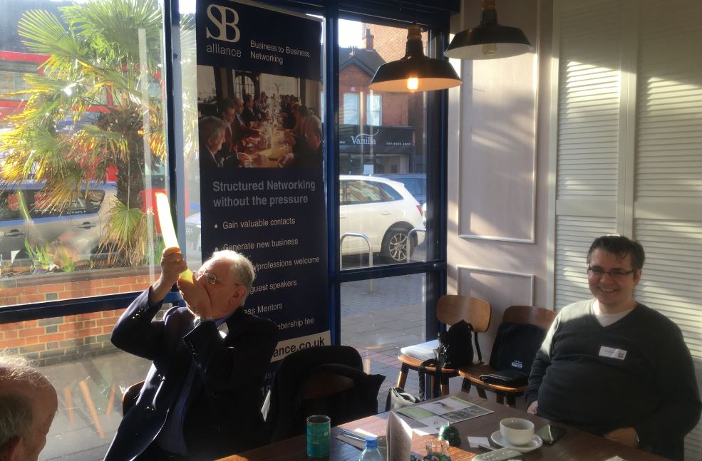 SB alliance_business_networking_breakfast_Borehamwood_with_ Keith Hubert